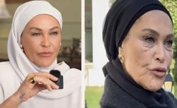 Ekran değil, sanki buğu camı:  Burnu bile kayboldu!